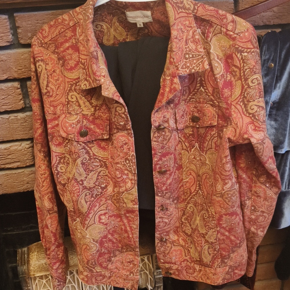 Red Paisley Jacket